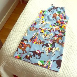 J. McLaughlin Silk Halter Dress